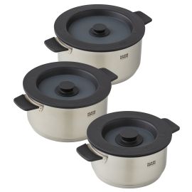 Smart & Compact 3 Pan Cookware Set